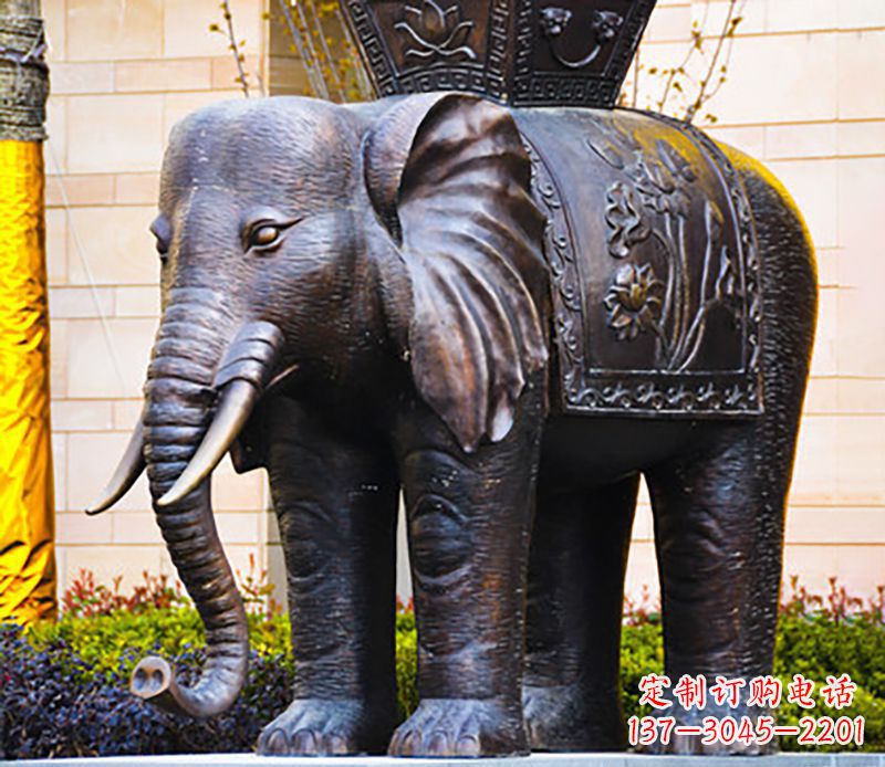 泰安铜雕大象