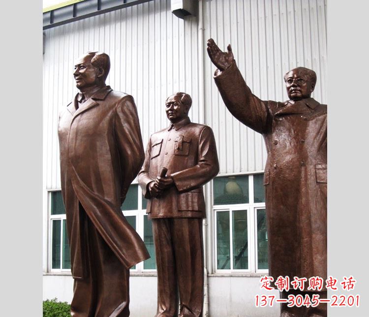 泰安铜雕东方伟人雕塑