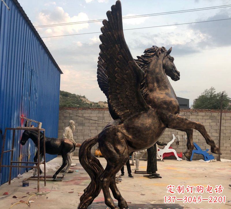 泰安铜雕飞马雕塑