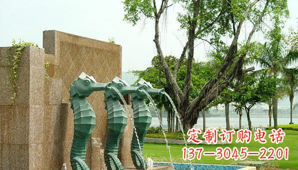 泰安铜雕海马雕塑