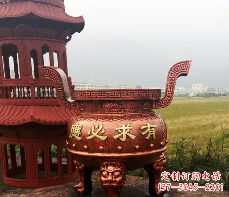 泰安铜雕景观香炉