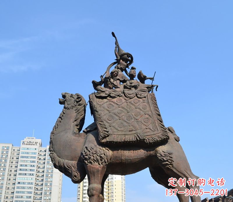 泰安铜雕骆驼