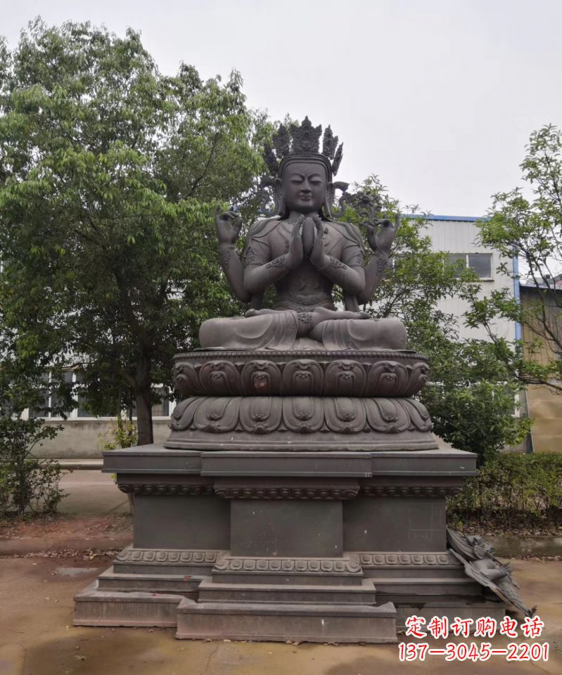 泰安铜雕密宗佛寺庙佛像雕塑
