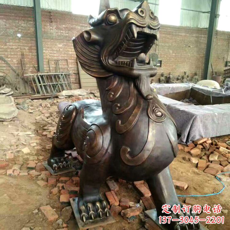 泰安铜雕貔貅镇宅辟邪