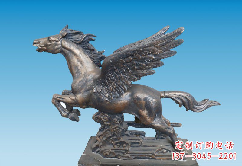 泰安铜雕企业飞马