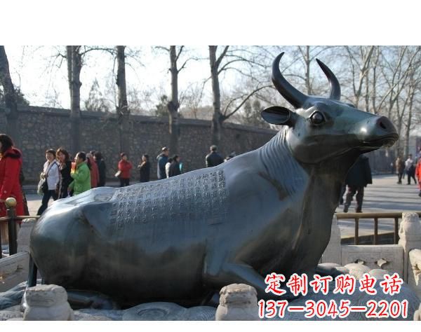 泰安铜雕孺子牛