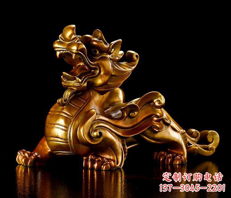 泰安铜雕瑞兽貔貅
