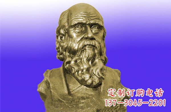 泰安托尔斯泰头像铜雕