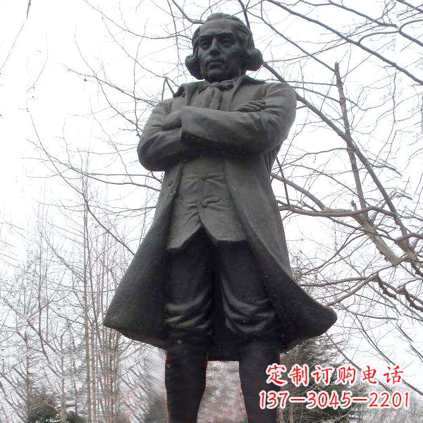 泰安瓦特公园铜雕塑像