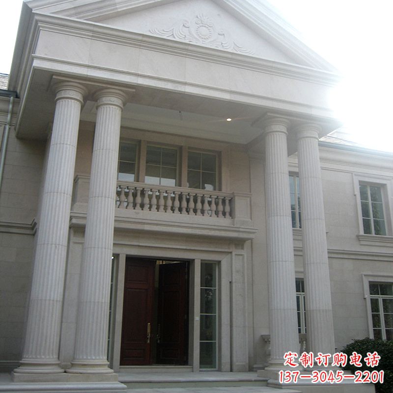 泰安外墙罗马柱石雕