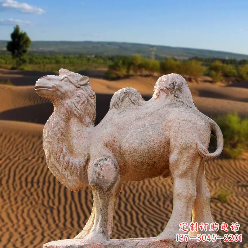 泰安晚霞红大理石骆驼