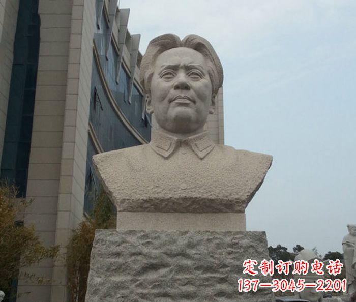 泰安伟人毛泽东胸像石雕