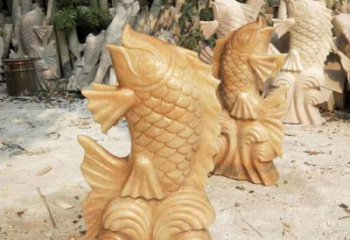 泰安中领雕塑精美鲤鱼雕塑