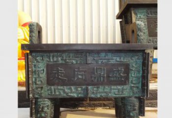 泰安青铜香炉雕塑，传承中国文化