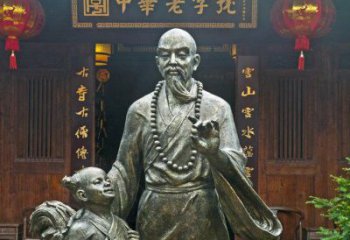 泰安自然而然的美·少女铜雕