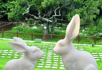 泰安中领雕塑定制独特的兔子雕塑