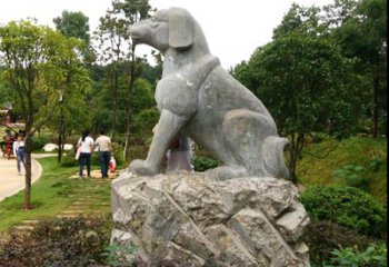 泰安中领雕塑狗公园动物雕塑摆件