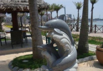 泰安海豚雕塑，让海洋之声带给你温暖