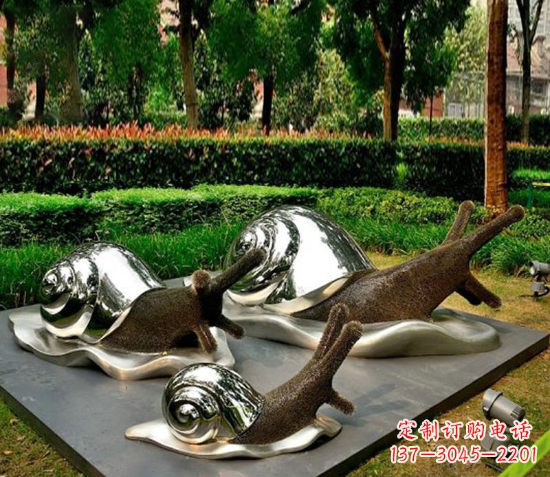 泰安蜗牛雕塑不锈钢