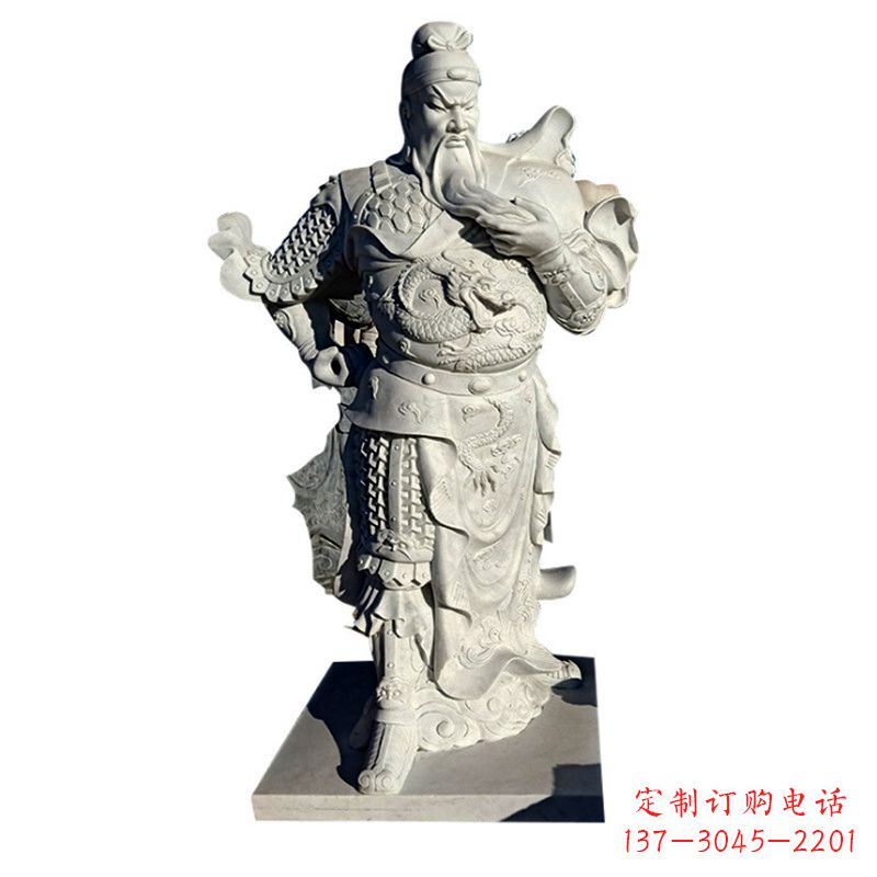 泰安武财神关羽石雕