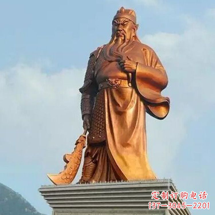 泰安武圣关公雕像