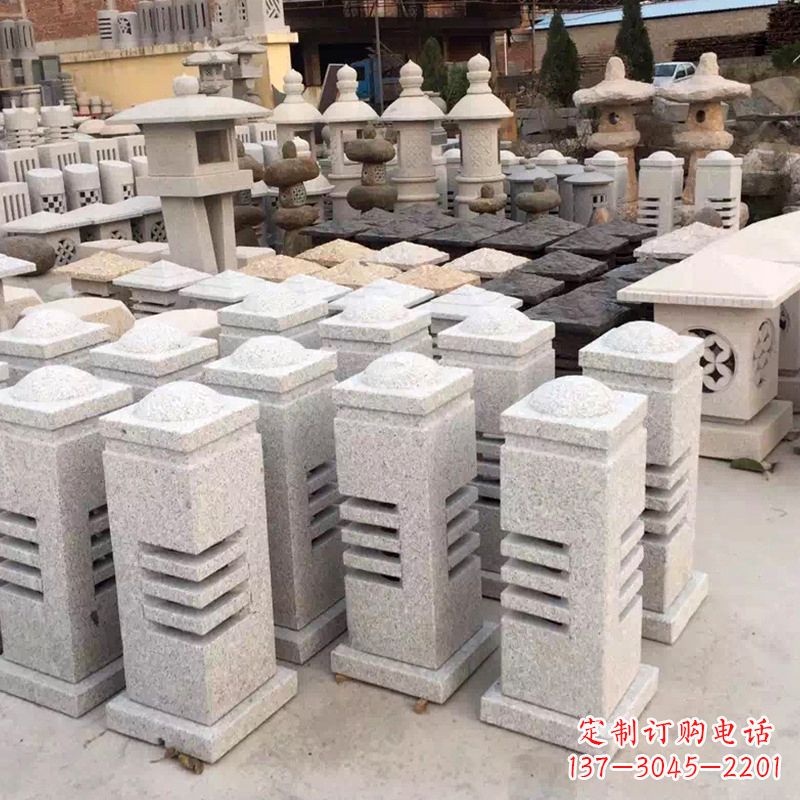 泰安现代简约石雕灯笼