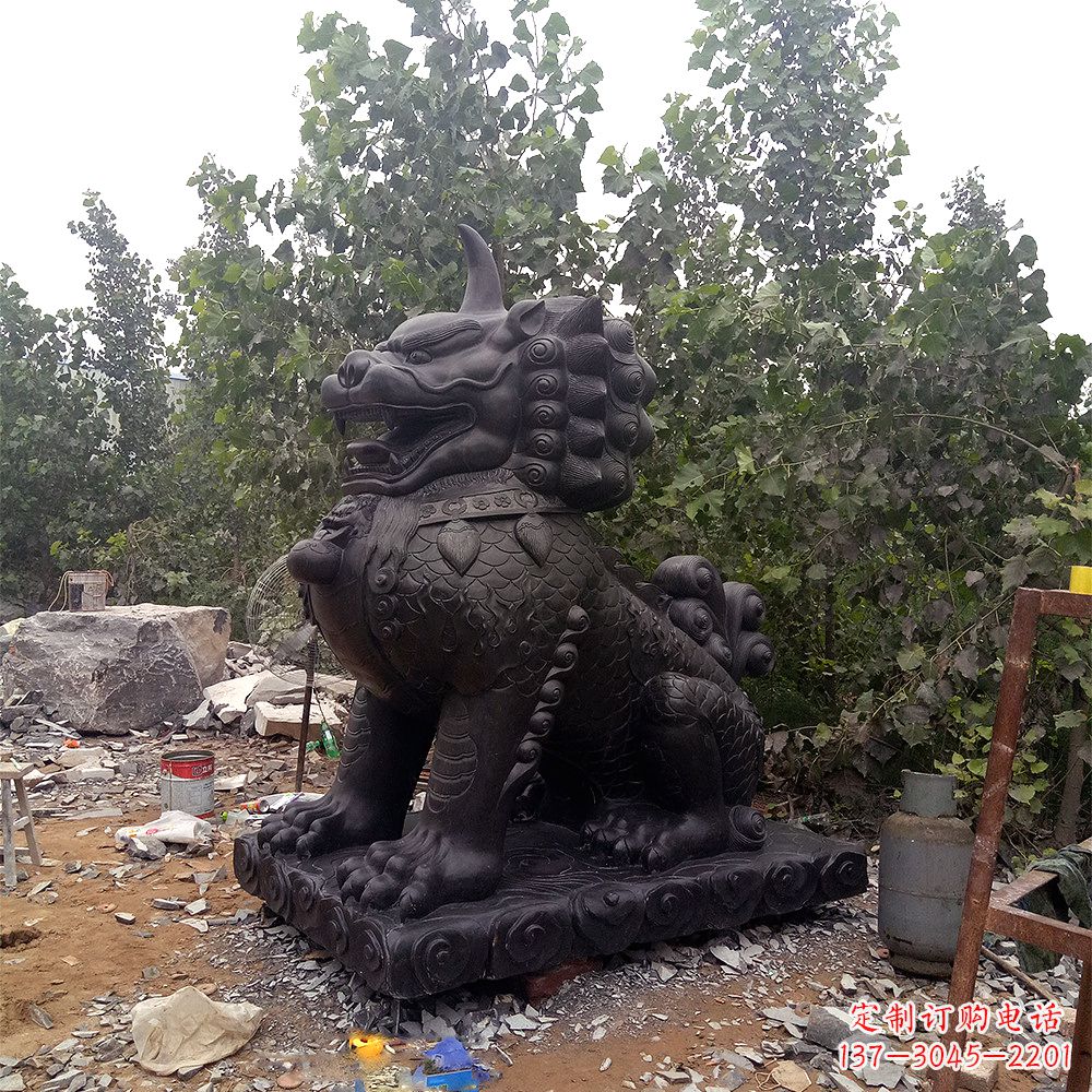 泰安獬豸铸铜雕塑