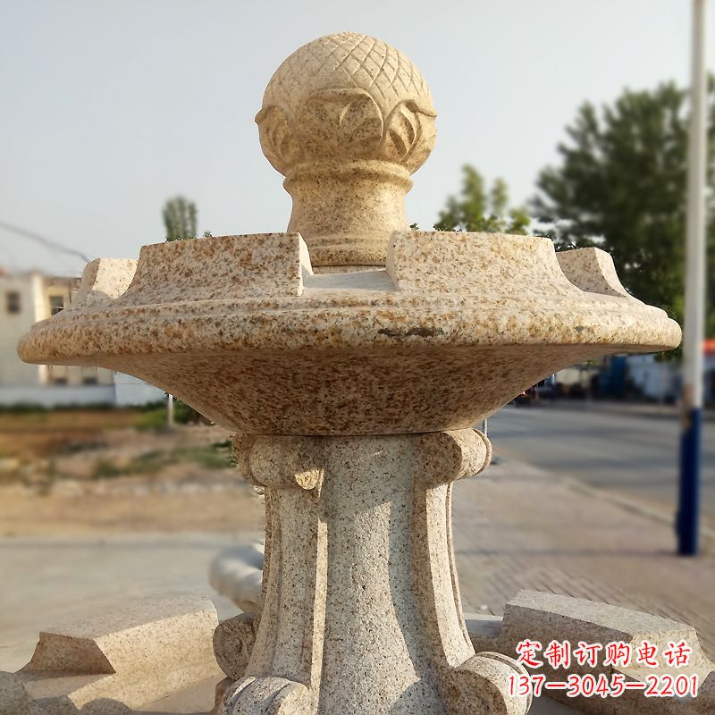 泰安新型石雕风水球