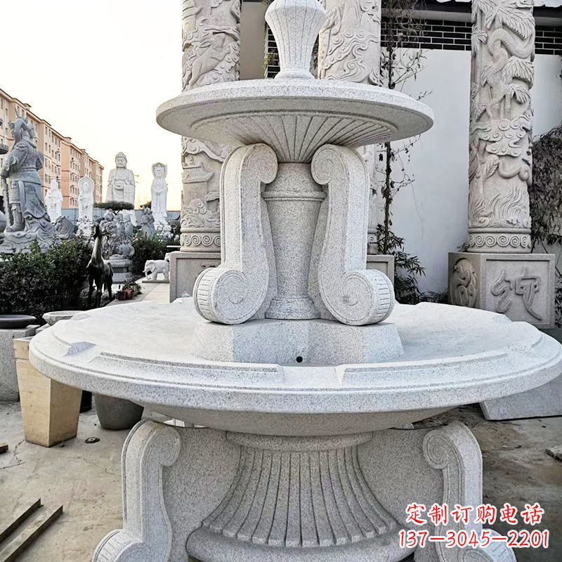 泰安许愿池喷泉 石雕