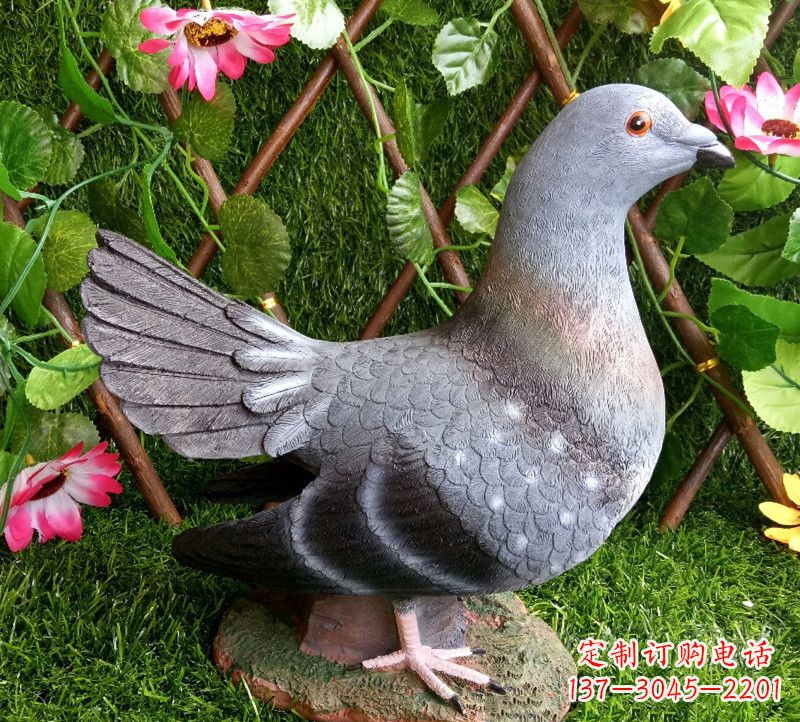 泰安学生和平鸽雕塑