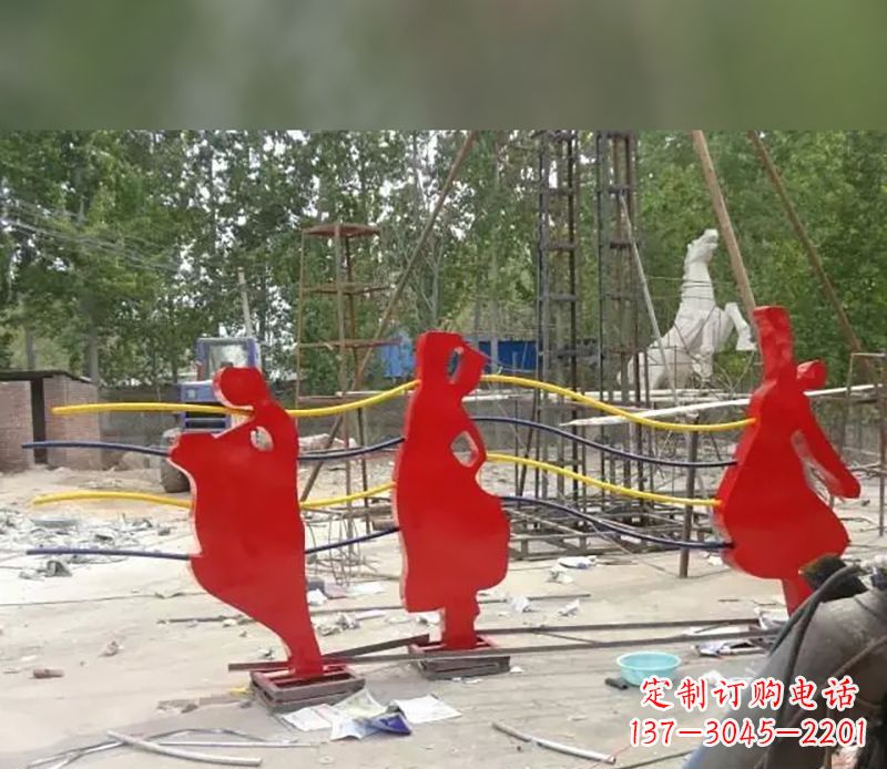 泰安音符剪纸雕塑不锈钢