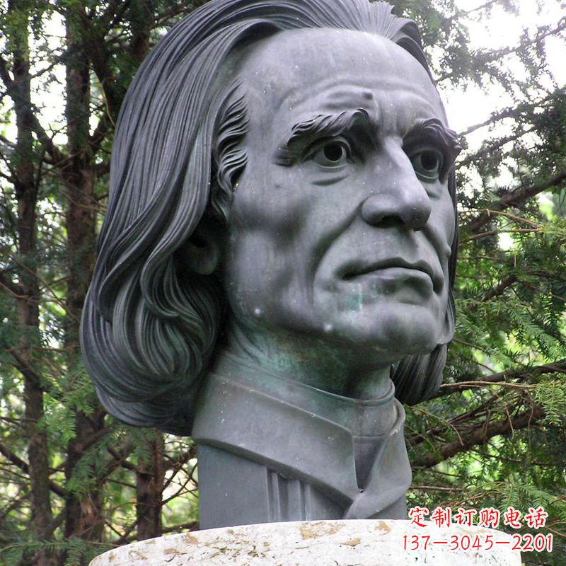 泰安英国著名外科医生利斯特铜雕头像雕塑