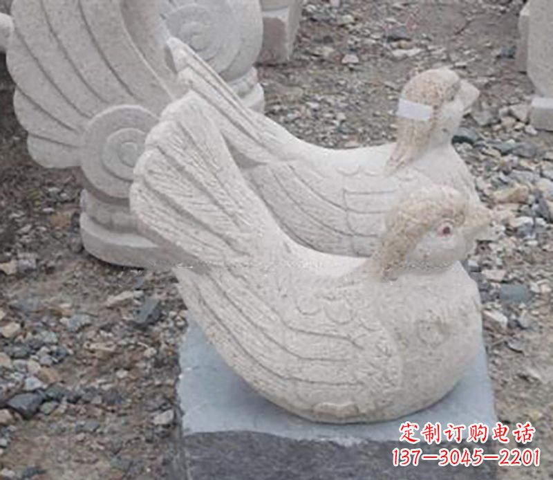 泰安鸳鸯石雕