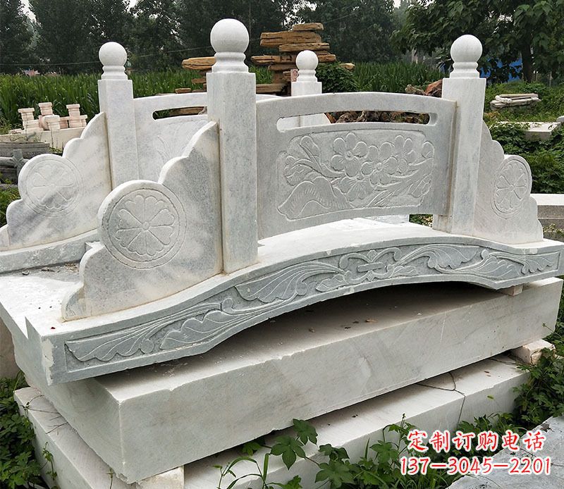 泰安园林仿古石拱桥景观石雕