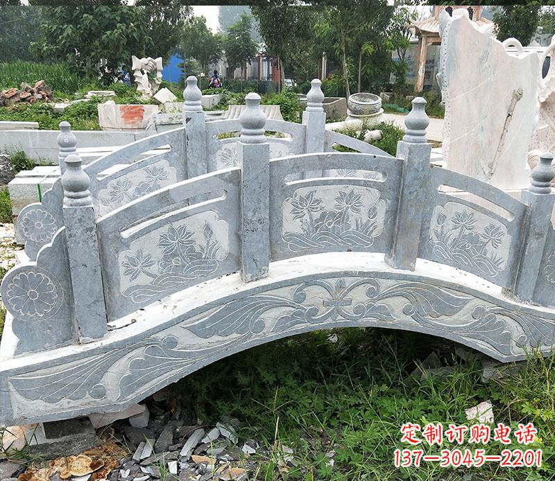 泰安园林仿古石拱桥景观石雕 (3)