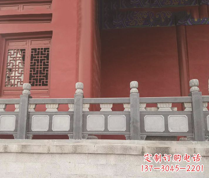 泰安园林仿古石栏板景观石雕 (8)
