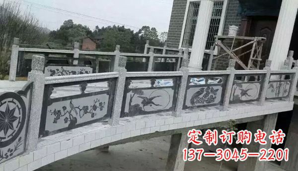 泰安园林仿古石栏板景观石雕 (10)