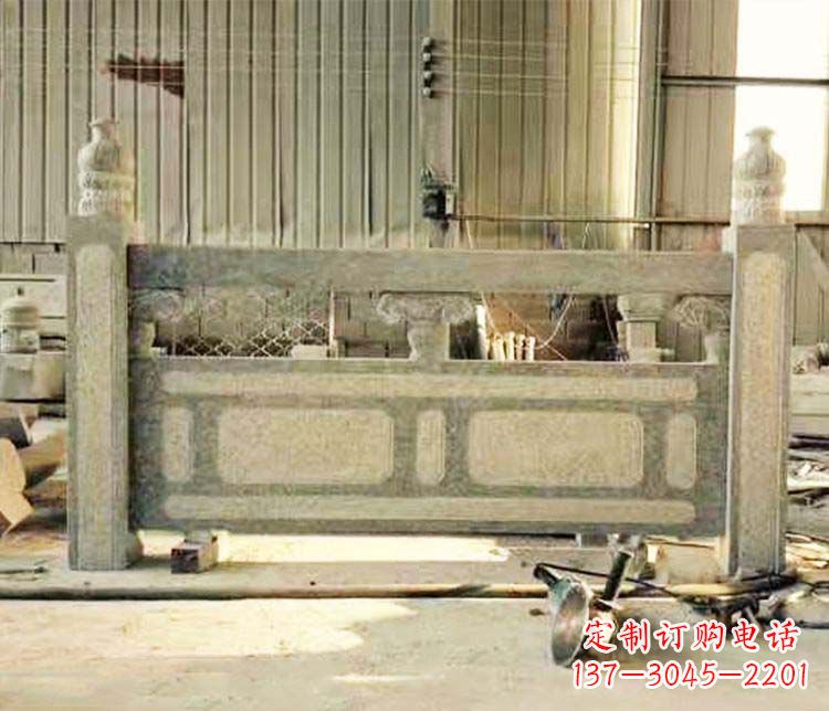 泰安园林仿古石栏板景观石雕