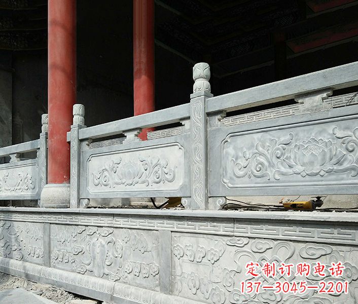 泰安园林仿古石栏板景观石雕_1 (3)