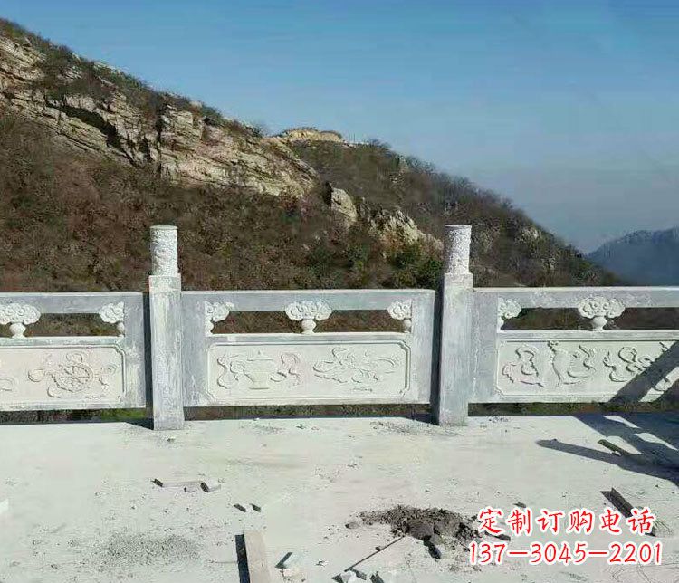 泰安园林仿古石栏板景观石雕_2 (3)