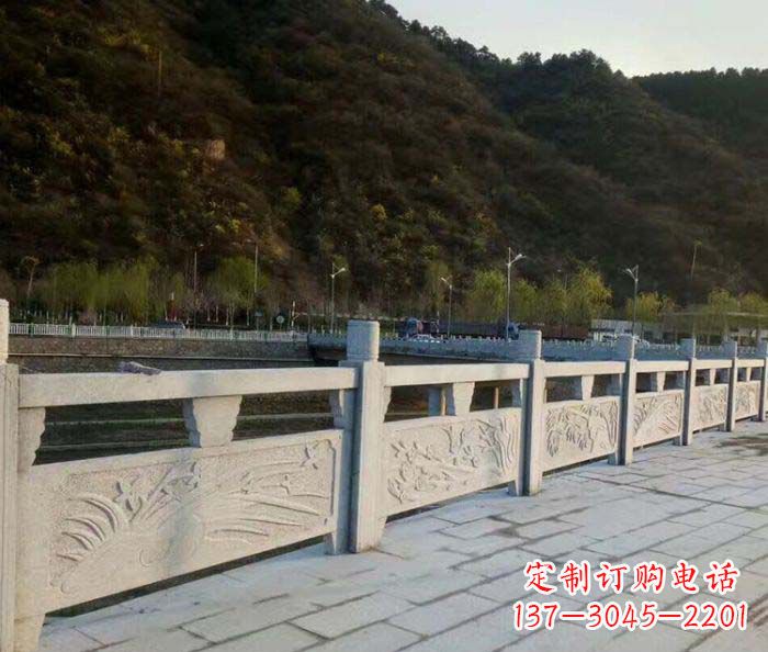 泰安园林景观大理石浮雕栏板
