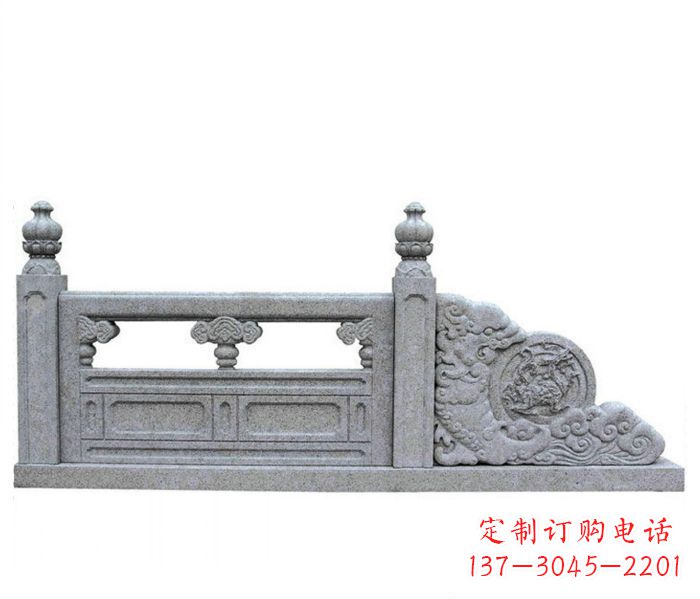 泰安园林景观大理石栏板雕塑 (2)