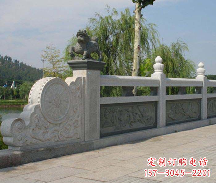 泰安园林景观大理石栏板雕塑