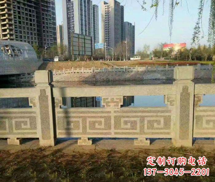 泰安园林景观仿古石雕栏板 (3)