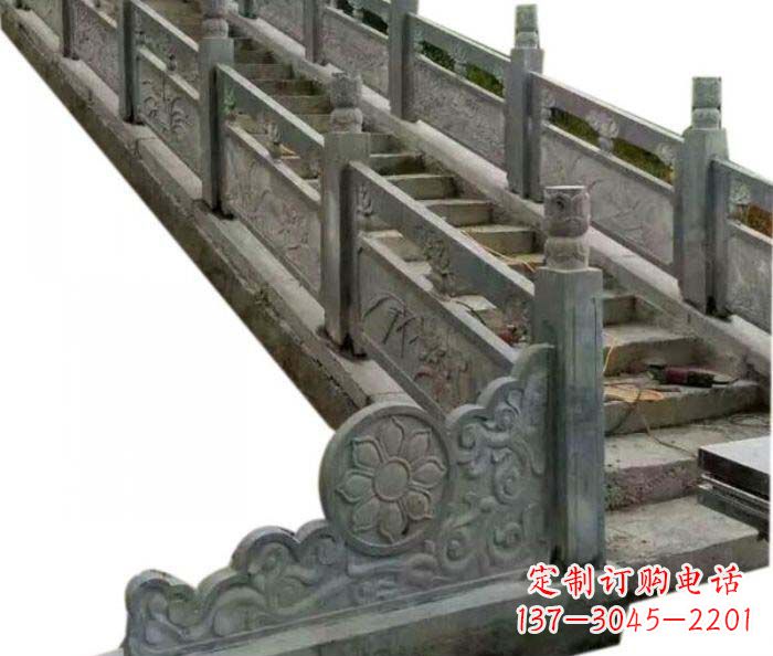 泰安园林景观仿古石雕栏板 (4)