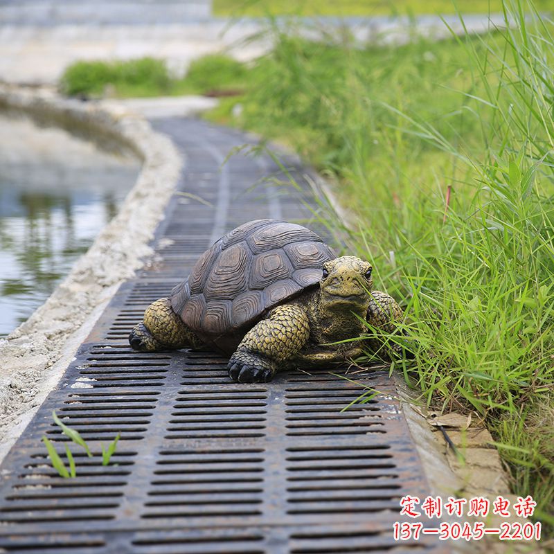 泰安园林水景动物仿真乌龟雕塑