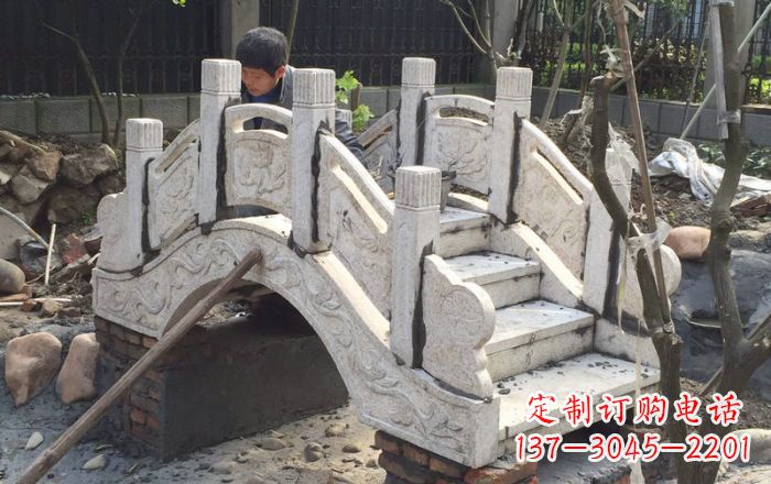 泰安园林小型石拱桥 (2)