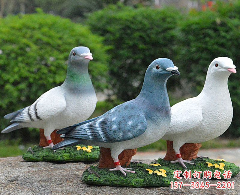 泰安长春和平鸽雕塑