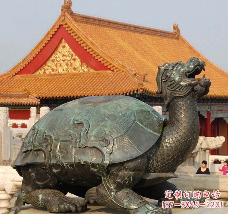泰安招财龙龟铜雕塑