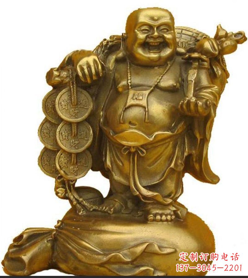 泰安招财弥勒佛铜雕